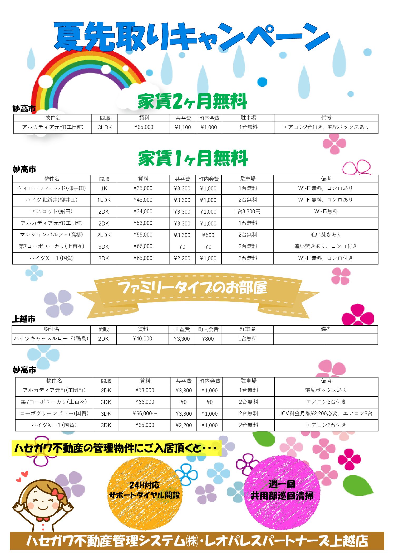 夏先取りキャンペーン中！！